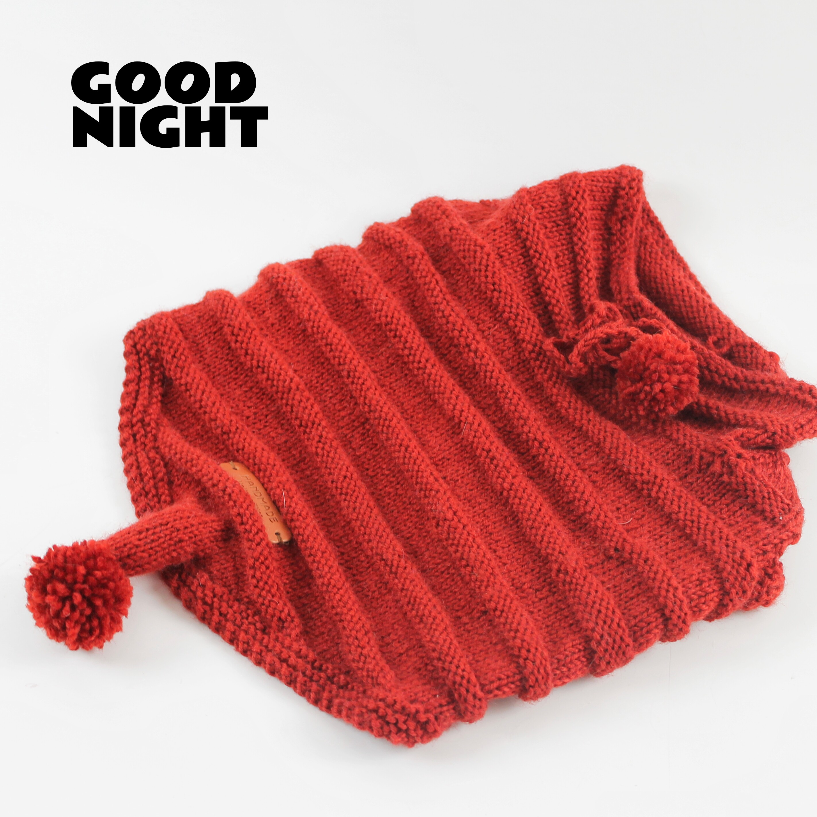 GOODNIGHT晚安法斗巴哥柯基法斗衣服秋冬狗狗衣服圣诞纯手工毛衣