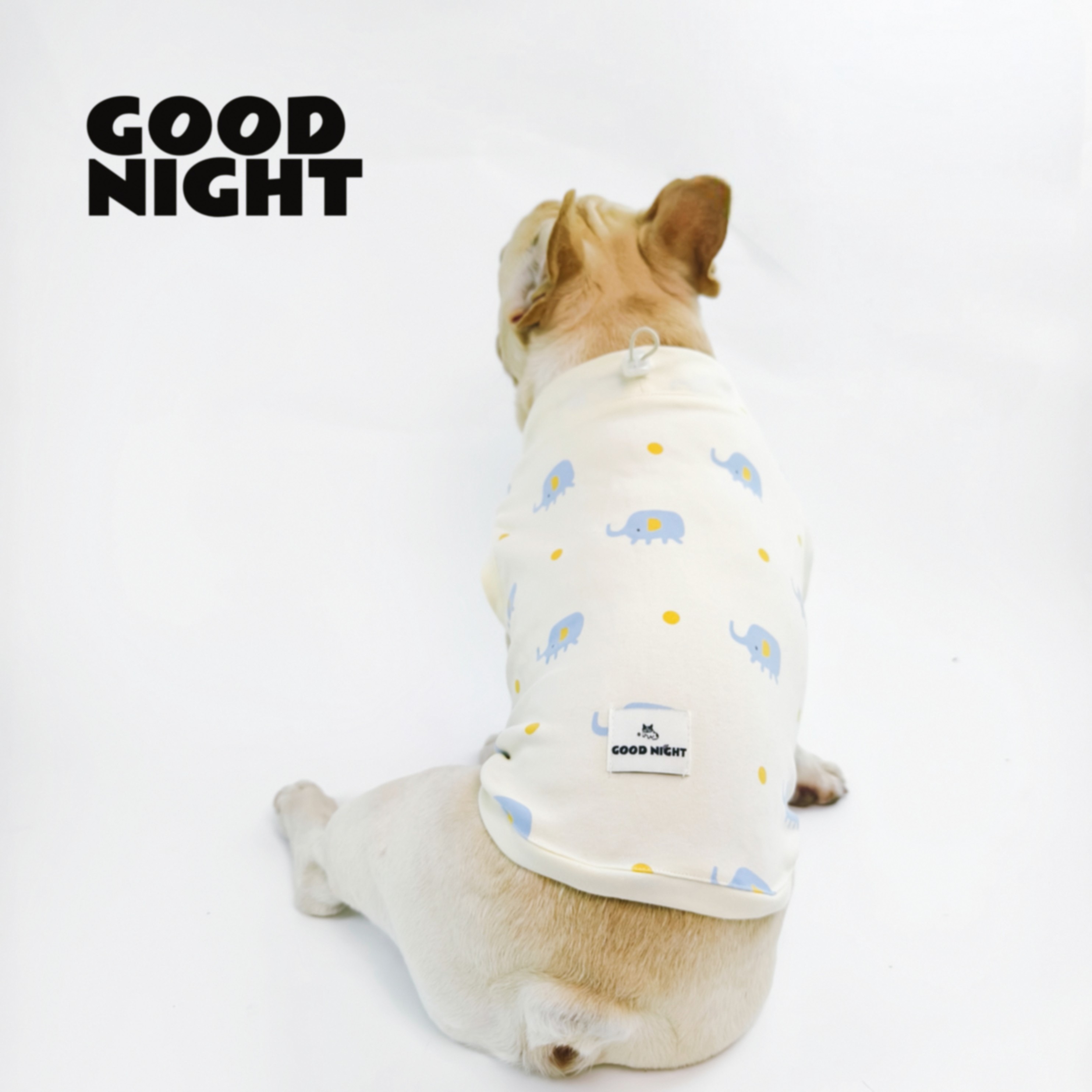GOOD NIGHT宠物衣服法斗巴哥恶霸春夏秋冬法斗衣服棉背心四脚衣