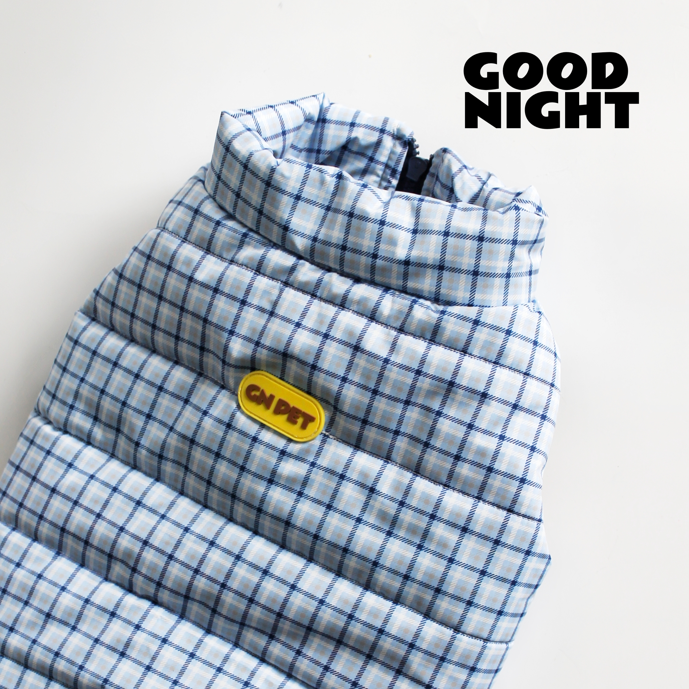 GOODNIGHT晚安法斗巴哥柯基法斗衣服秋冬狗衣服保暖马甲外套棉服