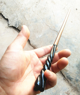 【纳威】魔杖，哈利波特系列魔杖，手工，木质 木制魔杖