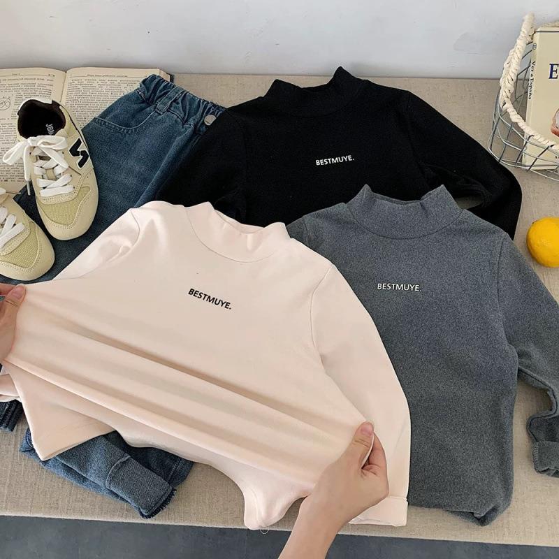 儿童打底衫新款春秋款男女童长袖