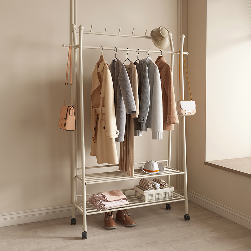 可移动万向轮北欧简约双层烤漆