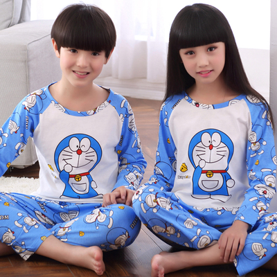 棉卡通哆啦a梦叮当猫机器猫男童