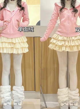 宝宝绒蛋糕裙保暖秋冬裙裤奶呼呼显瘦防走光加厚南瓜蓬蓬裙