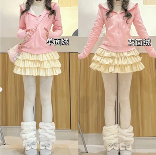 宝宝绒蛋糕裙保暖秋冬裙裤 奶呼呼显瘦防走光加厚南瓜蓬蓬裙