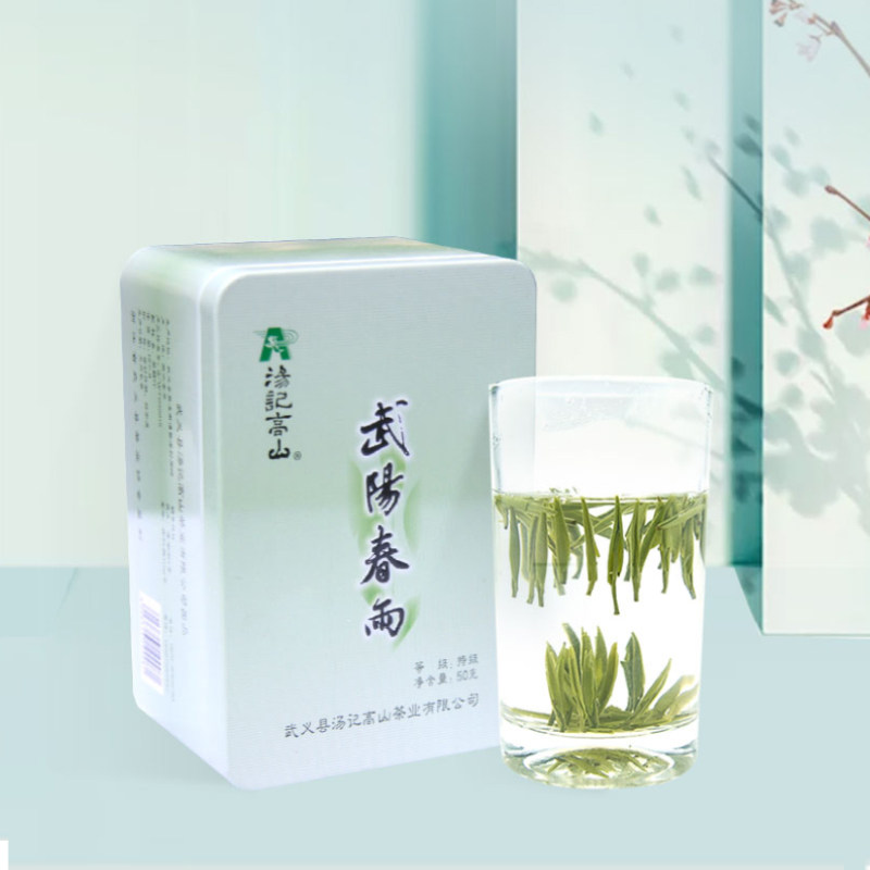 2026年新茶 汤记高山茶武阳春雨针形绿茶特级茶叶50克 春茶推荐