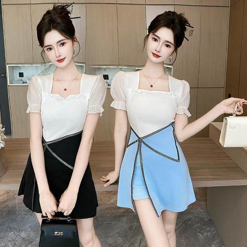 2042夏新款桑拿足疗技师工作服足浴技师服 沐足工衣薄款夏季短袖