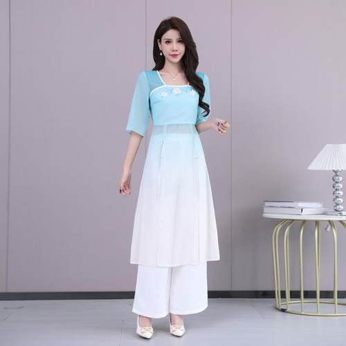 A9018新款美容院技师工作服气质足疗会所工衣足浴店前台SPA工装