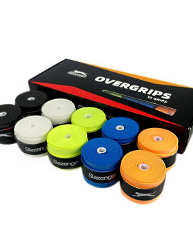 slazenger网球手胶-豹子手胶-粘性-10个多色装不可选色-大卫推荐