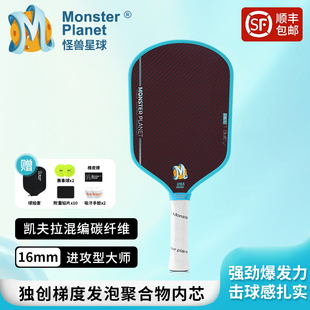 monster planet怪兽星球高端专业匹克球球拍神兽系列之凤凰玄武