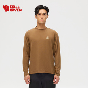 北极狐 户外男士长袖T恤 秋冬新款保暖圆领上衣01242117