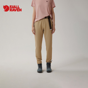 Fjallraven/北极狐 户外女士休闲裤 夏季新款徒步长裤 02232242