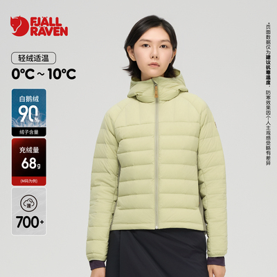 北极狐25秋冬轻量户外保暖羽绒服女士白鹅绒羽绒夹克092522012