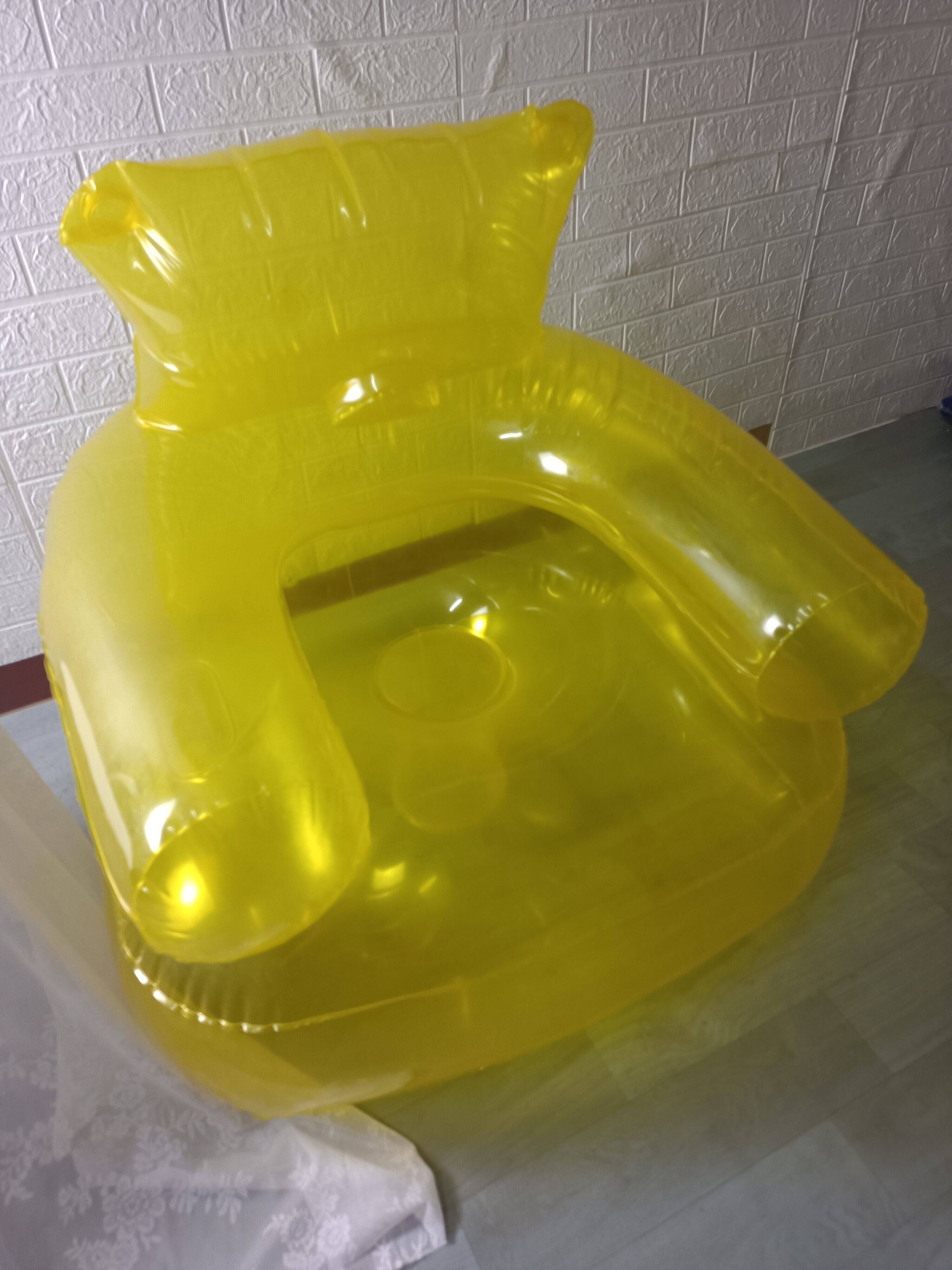 户外露营用便携式充气沙发带扶手成人休闲儿童娱乐坐垫单人座垫