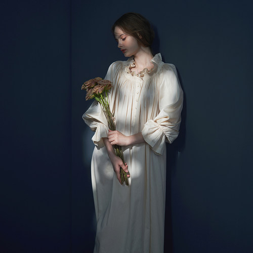 CABRIDA/嘉德丽亚长款睡裙