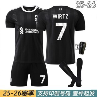 2526利物浦守门员款球衣11号萨拉赫7维尔茨4范戴克埃基蒂克足球服