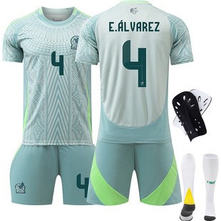 2024墨西哥客场球衣22号洛萨诺14桑切斯希门尼斯阿尔瓦雷斯足球服