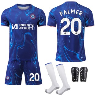 2425切尔西主场球衣7内托8恩佐14菲利克斯20号帕尔默足球服套装