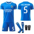 Away #5 with socks and shin guards
