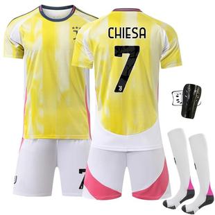 2425尤文客场球衣9号霍维奇10伊尔迪兹7基耶萨迪玛利亚足球服套装