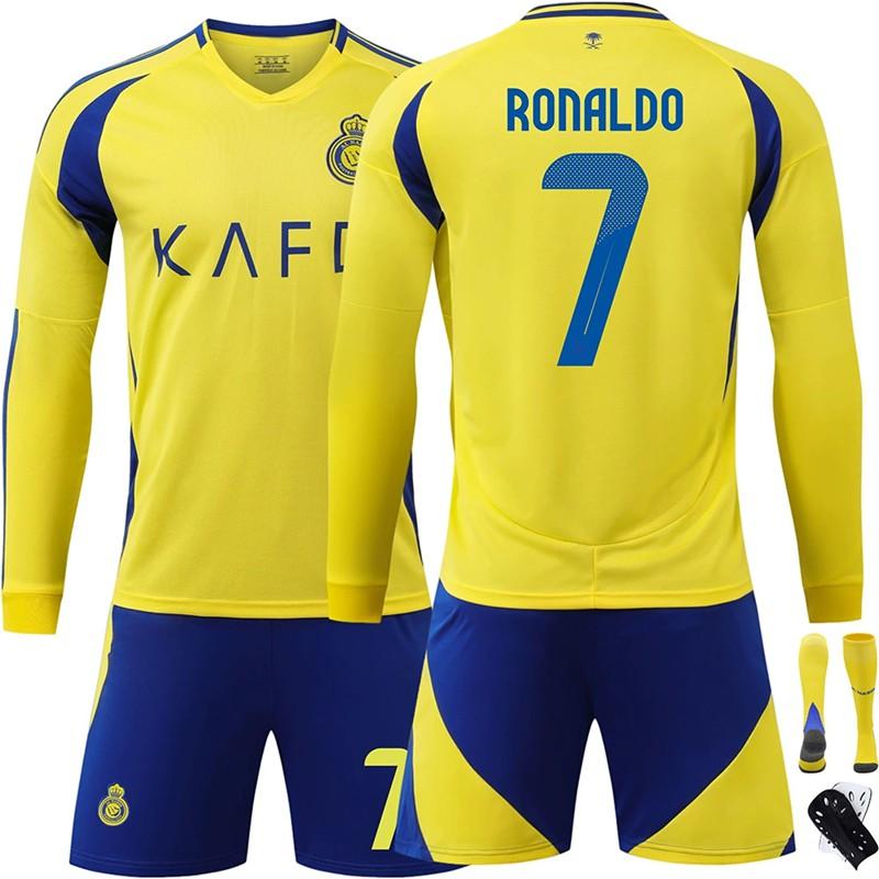 2425利雅得胜利主场长袖球衣套装