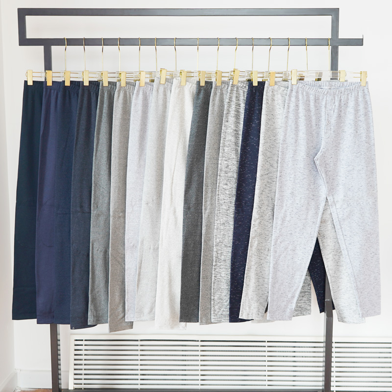 帝日斯诺秋冬男士中高腰加厚护膝打底秋裤68/30/2