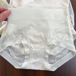 3条~内裤女冰丝无痕高腰腰夏季薄款10A透气档性感面膜三角短裤头