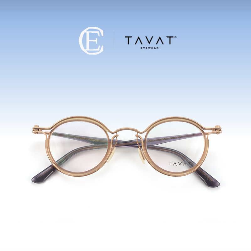 TAVAT男女手工眼镜罐头机械风