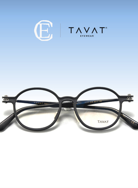 TAVAT泰华泰意大利手工眼镜架男女罐头板材框SC010-PANTOS R | A