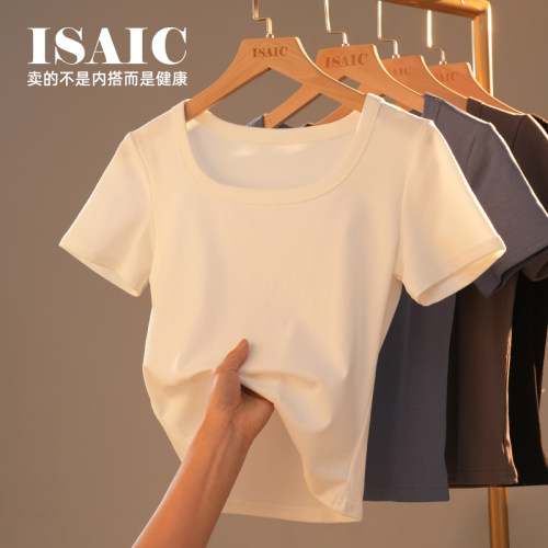 女生t恤短袖白色美式新疆棉显瘦