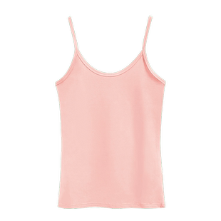 纯色棉吊带背心女内搭打底黑色内衣修身白夏秋季外穿胖mm大码上衣