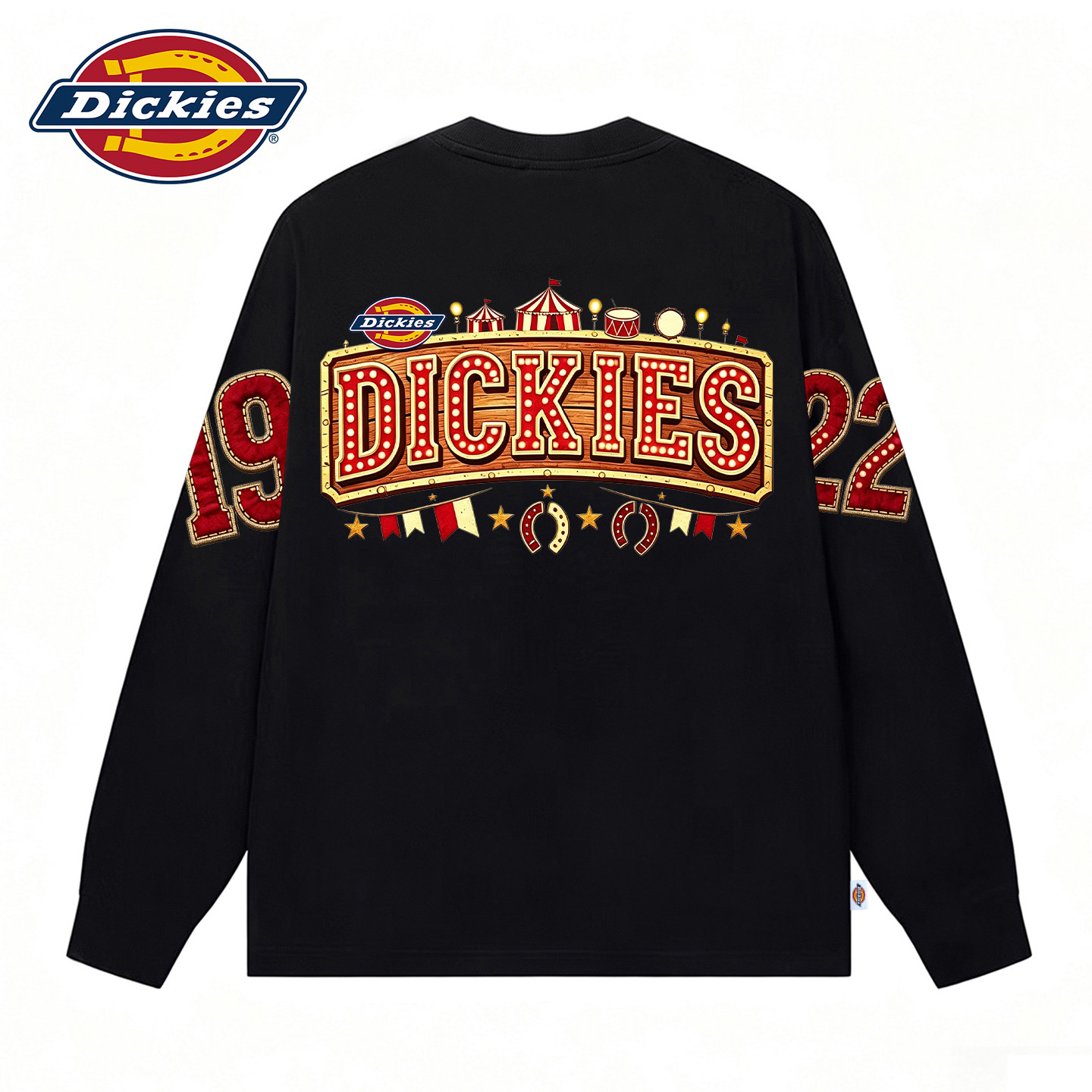 Dickies美式纯棉长袖t恤男士上衣