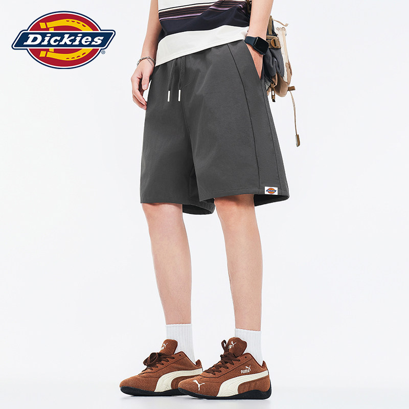 Dickies帝酷适冰丝短裤男士2026新款夏季薄款裤子直筒宽松五分裤