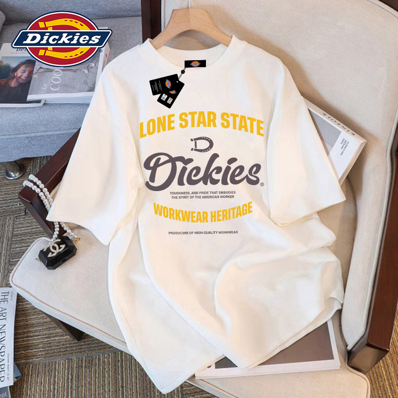 Dickies帝酷适青少年短袖t恤男士夏季2026新款高级感潮牌宽松上衣
