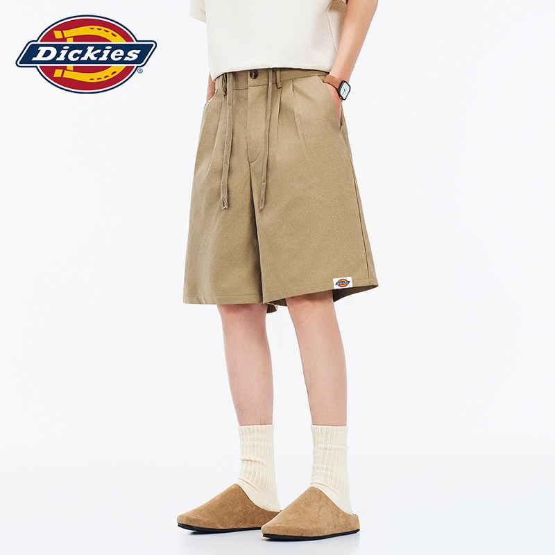 Dickies帝酷适西装短裤男士2026新款高级感五分裤夏季薄款休闲裤