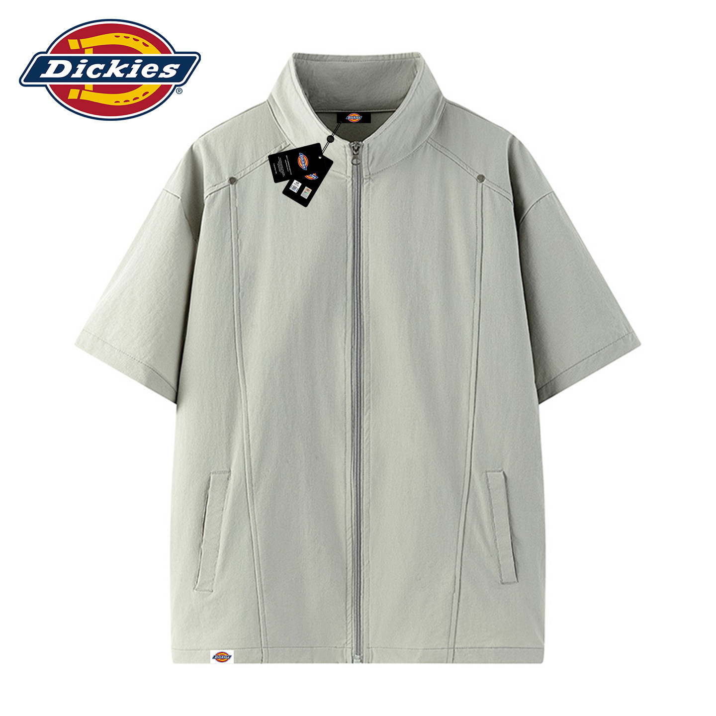 Dickies立领短袖衬衫男士外套