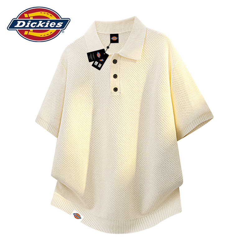 Dickies帝酷适短袖polo衫男士夏季2026新款高级感宽松针织上衣服