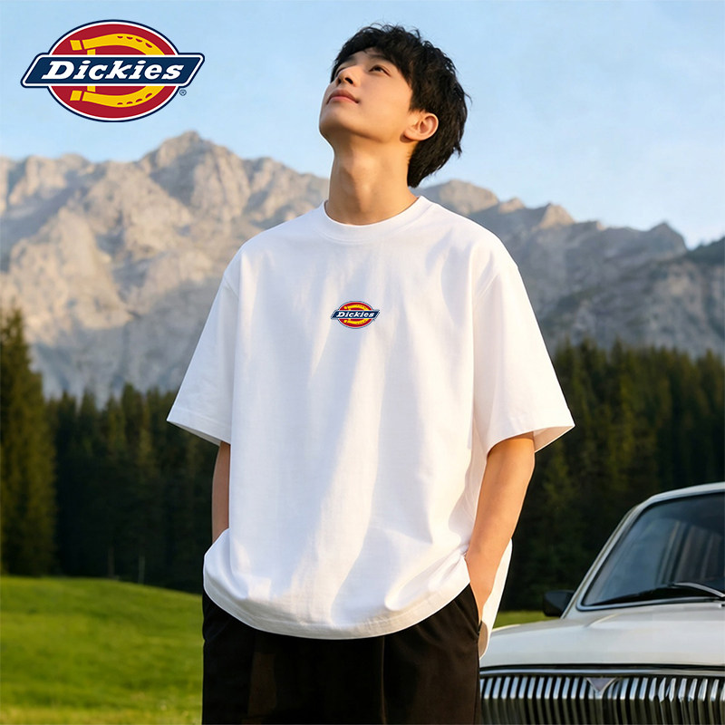 Dickies帝酷适纯棉短袖t恤男士夏季2026新款今年流行爆款男装上衣