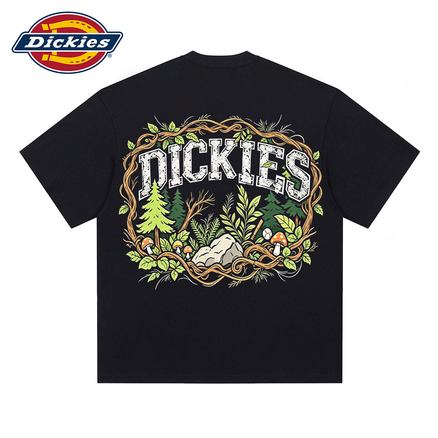 Dickies男士短袖t恤潮牌纯棉上衣