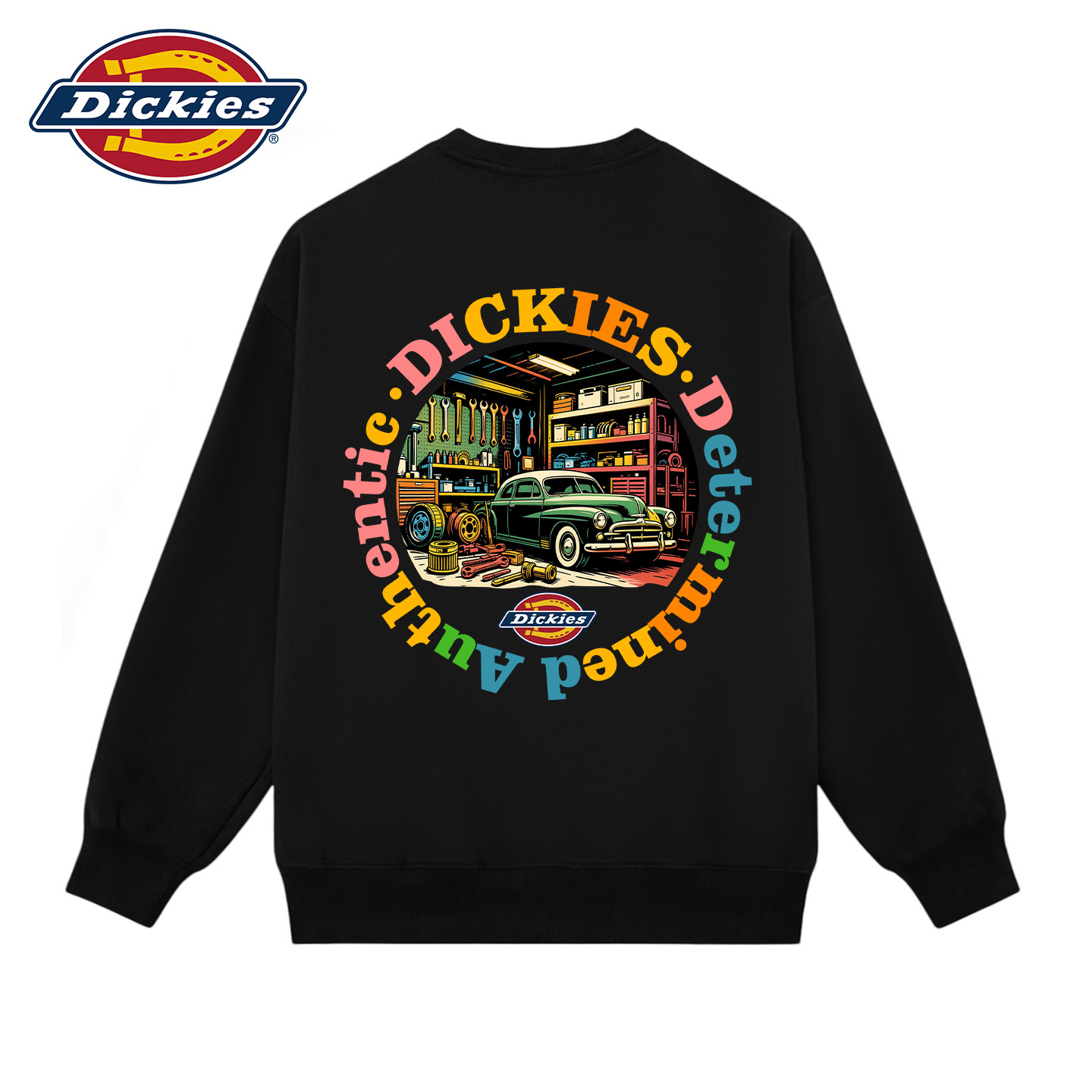 Dickies男士圆领卫衣复古风上衣