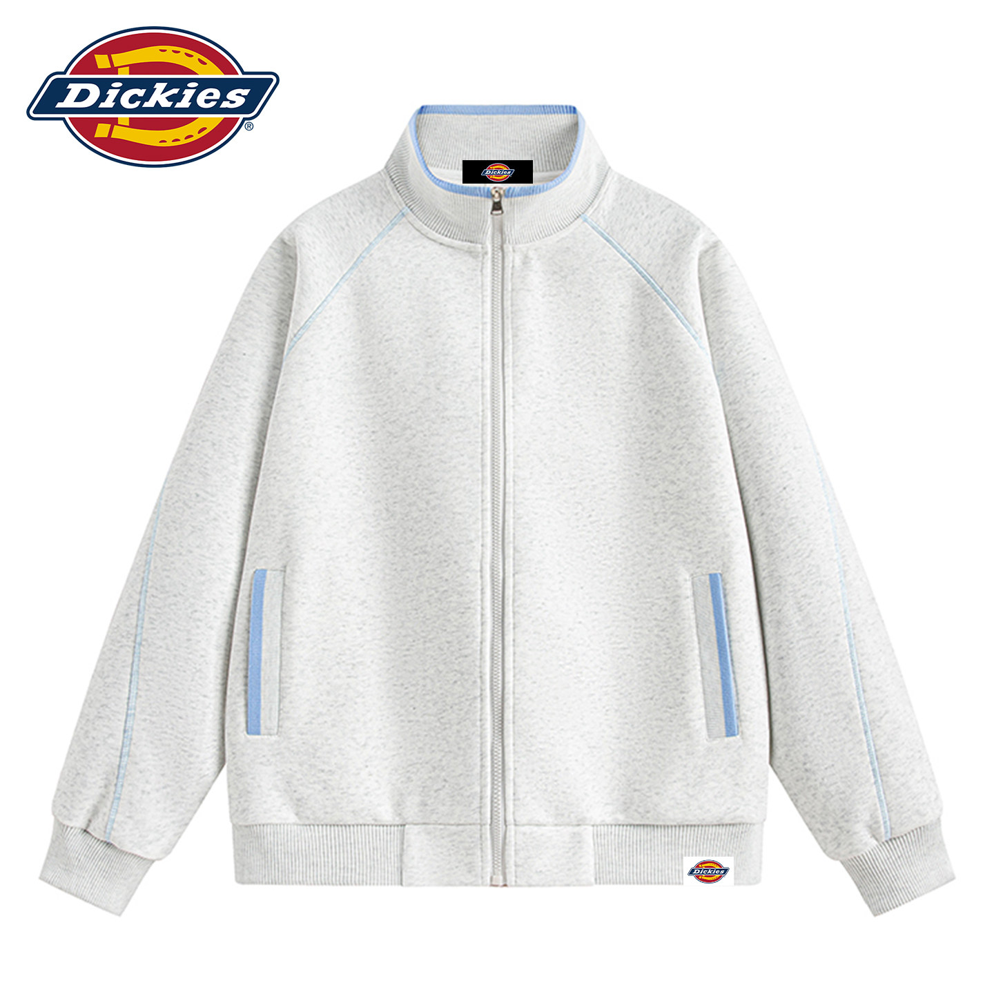 Dickies美式立领卫衣开衫外套男