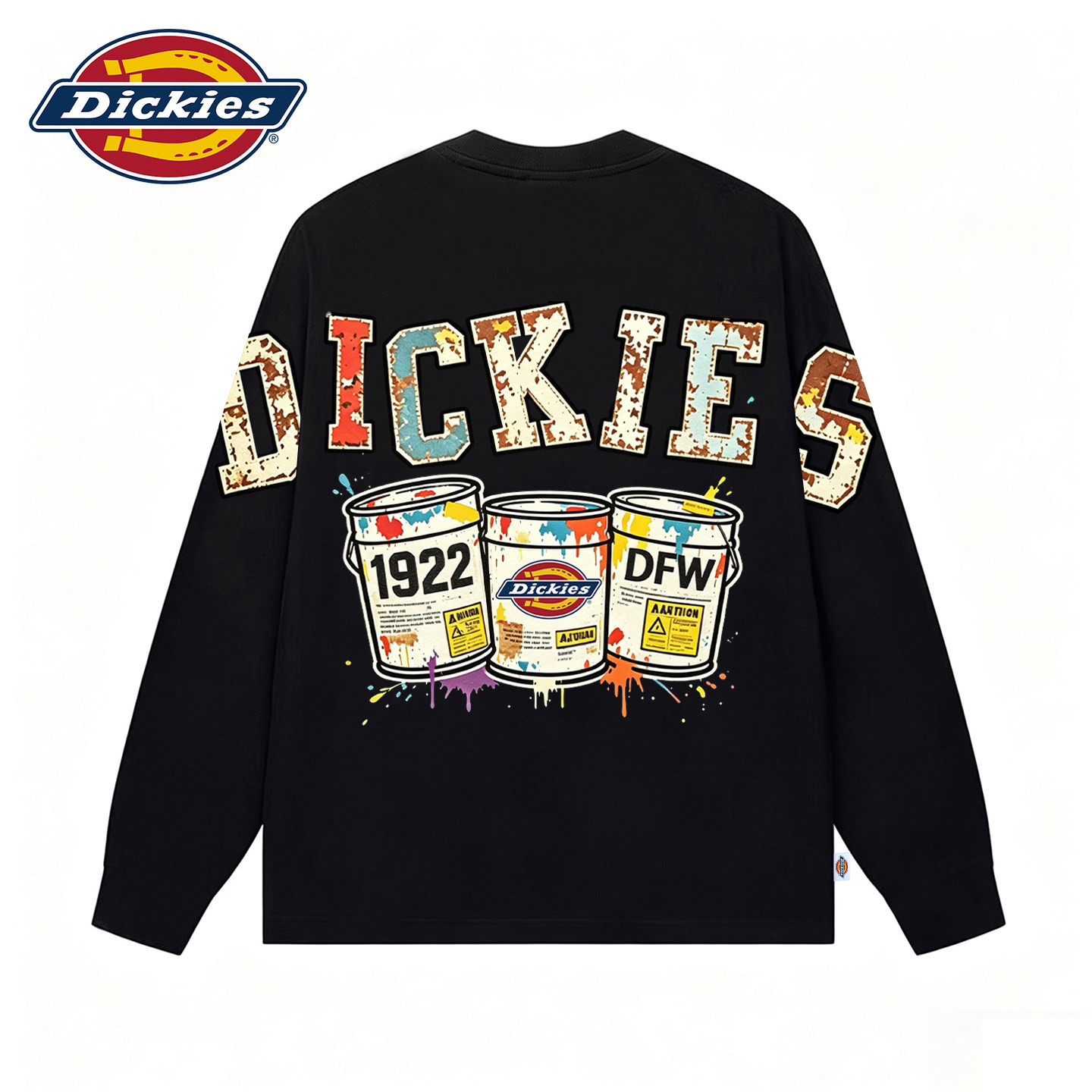 Dickies纯棉长袖t恤男士打底衫