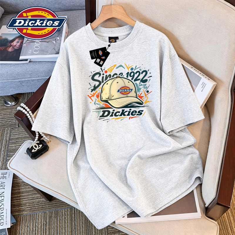 Dickies帝酷适重磅纯棉短袖t恤男士夏季2026新款今年流行爆款上衣
