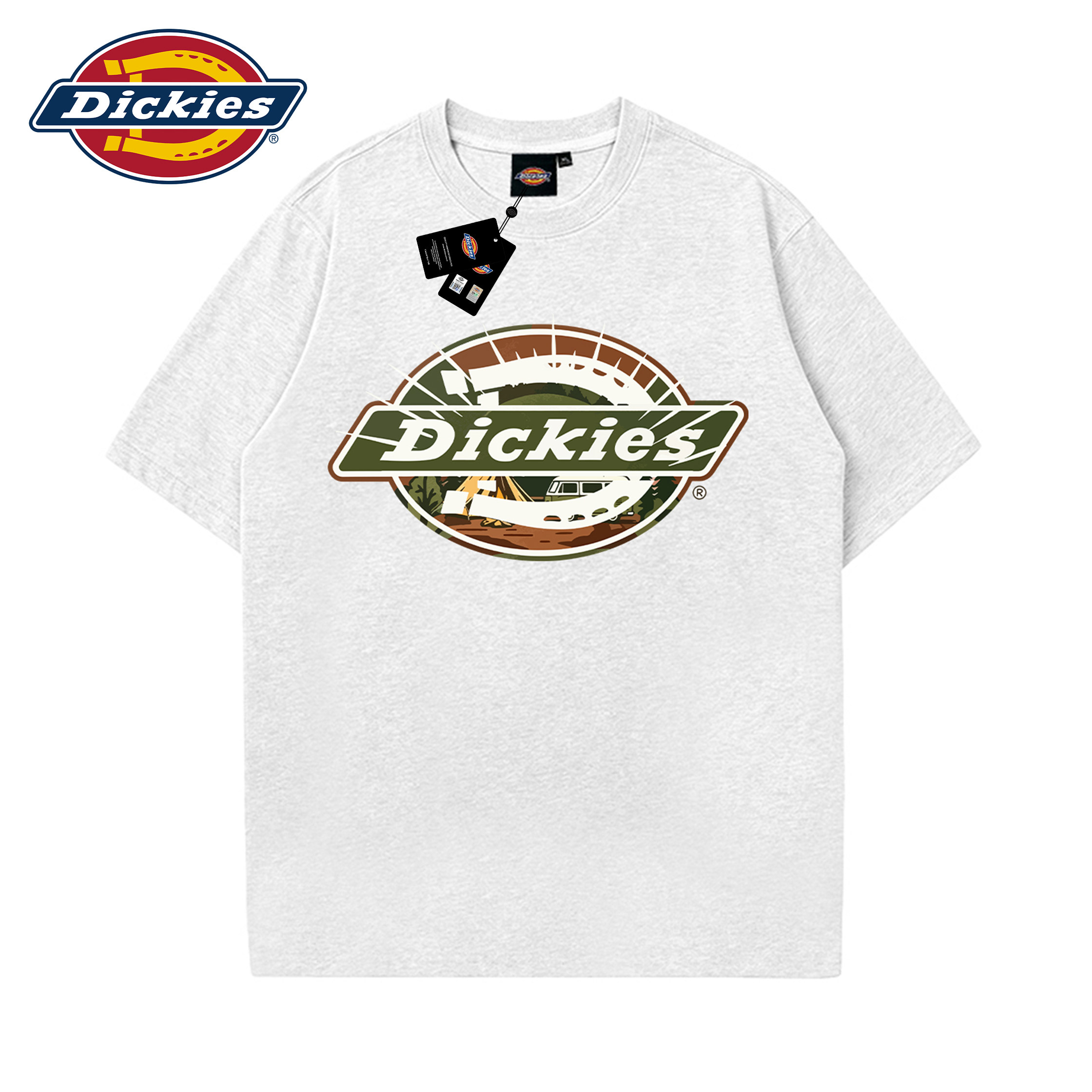 Dickies纯棉短袖t恤男士2026新款夏季美式潮牌今年流行的爆款上衣