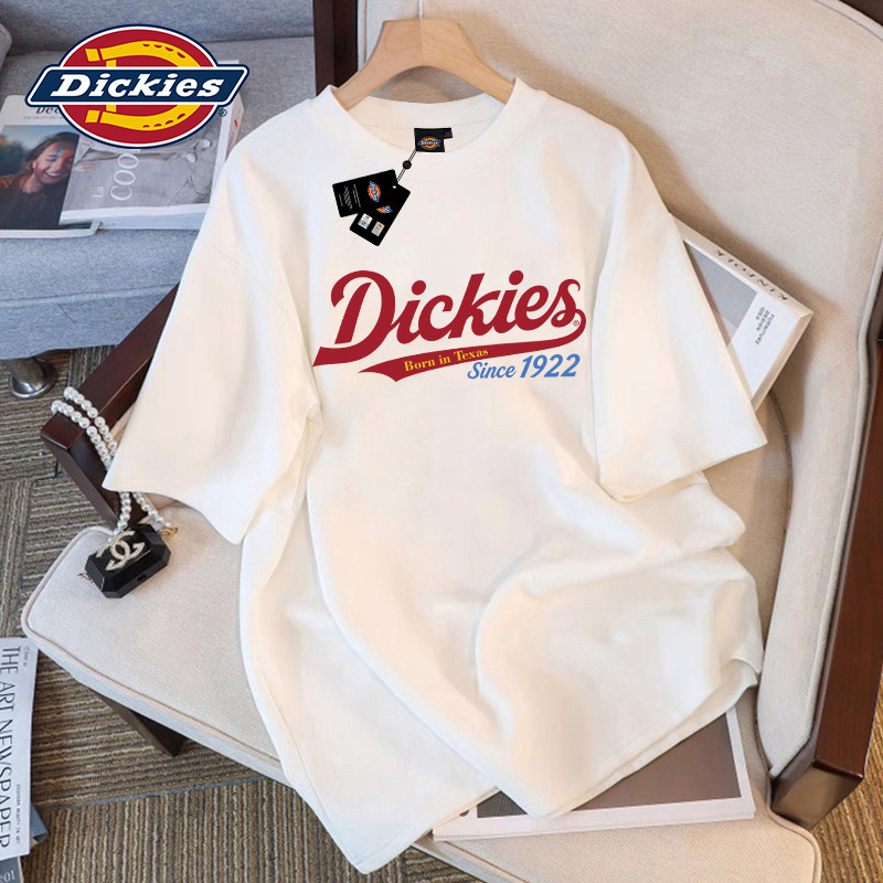 Dickies帝酷适美式纯棉短袖男款夏季2026新款青少年痞帅风重磅t恤