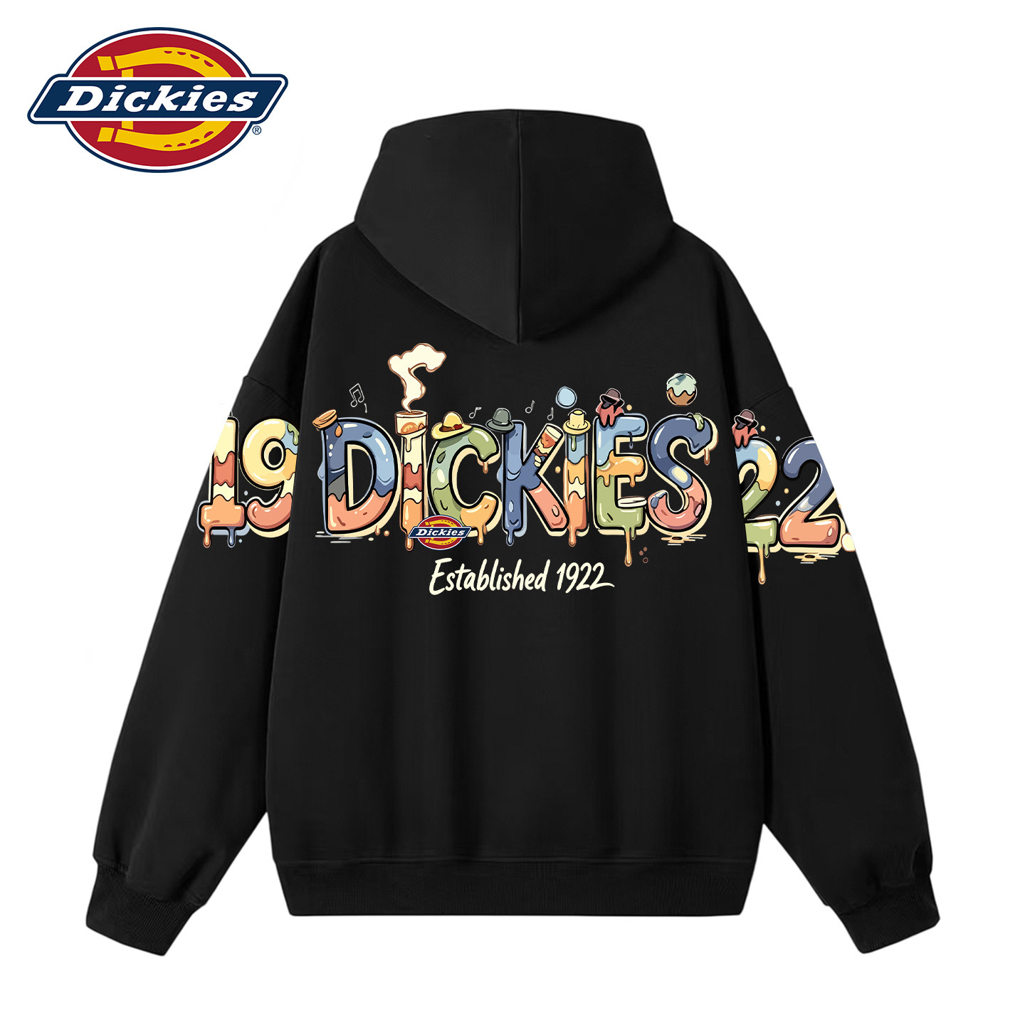 Dickies拉链卫衣男士连帽外套
