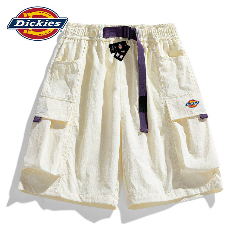 Dickies帝酷适冰丝短裤女士2026新款白色工装裤夏季薄款休闲裤子