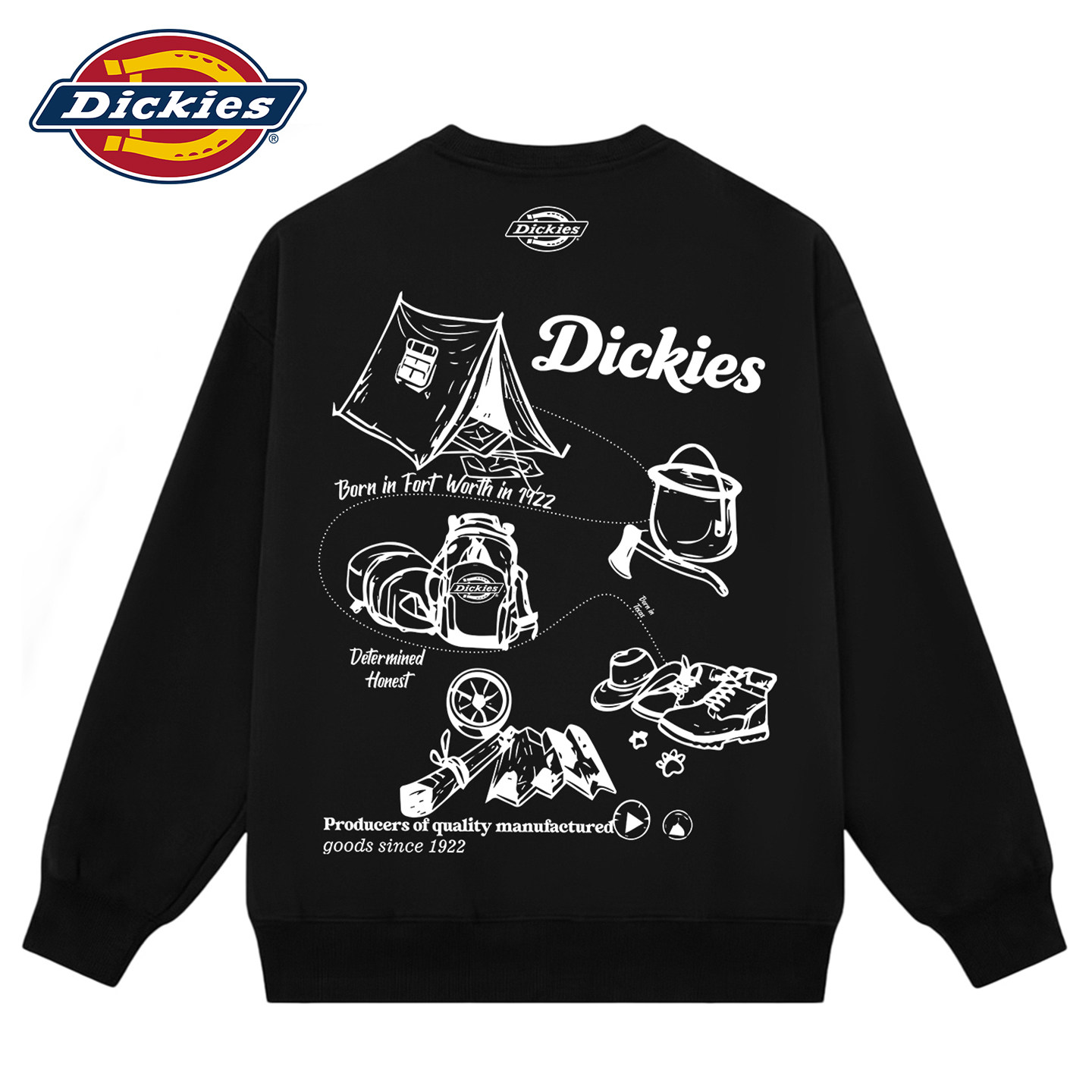 Dickies美式卫衣男款潮牌打底衫