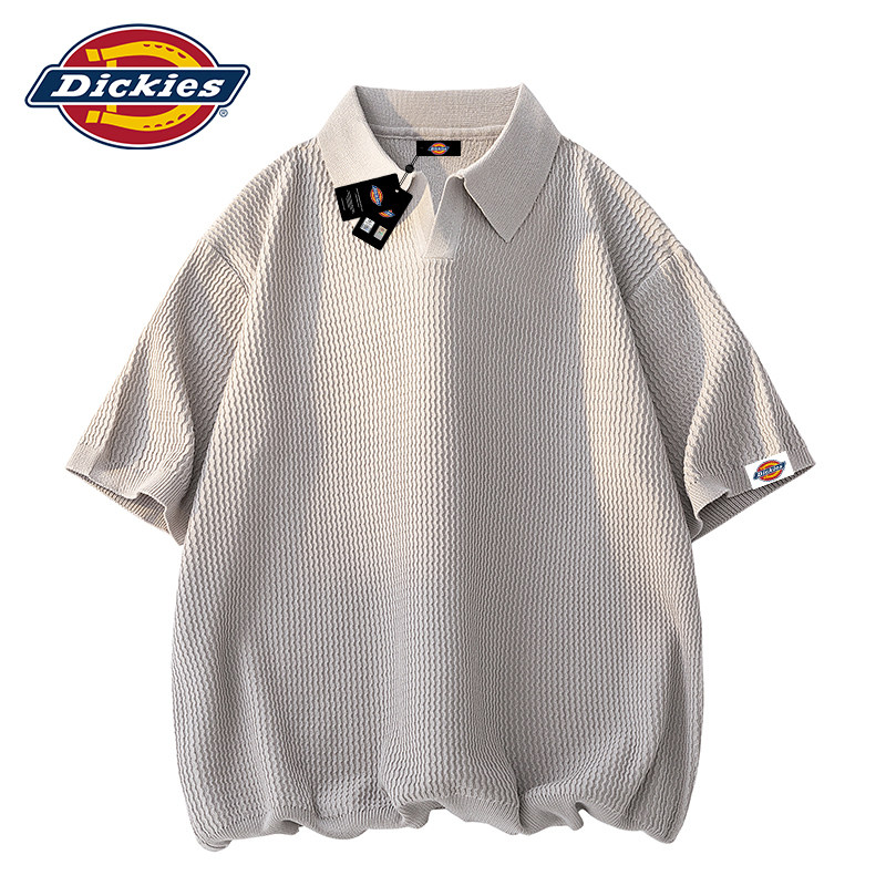 Dickies帝酷适短袖t恤男士夏季2026新款潮牌Polo衫高级感针织上衣