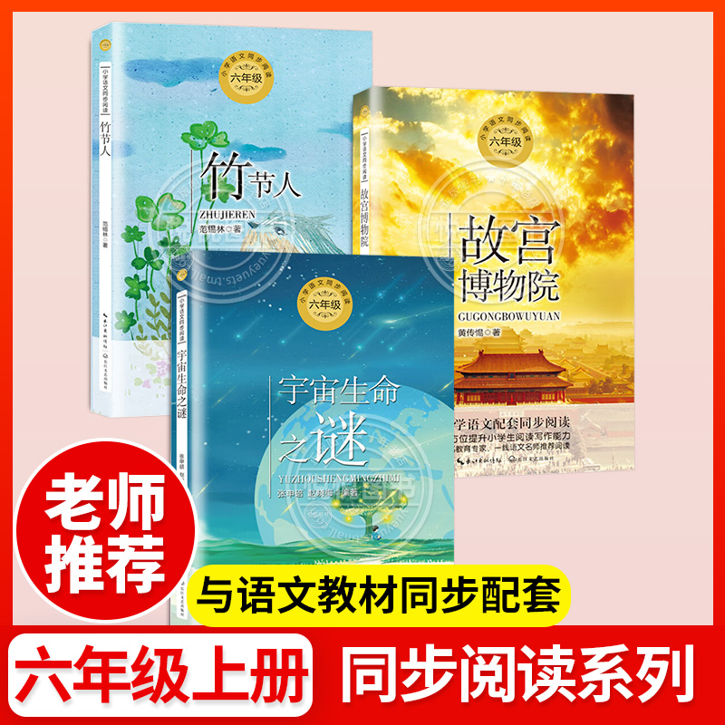 【六年级上】语文教材同步阅读书